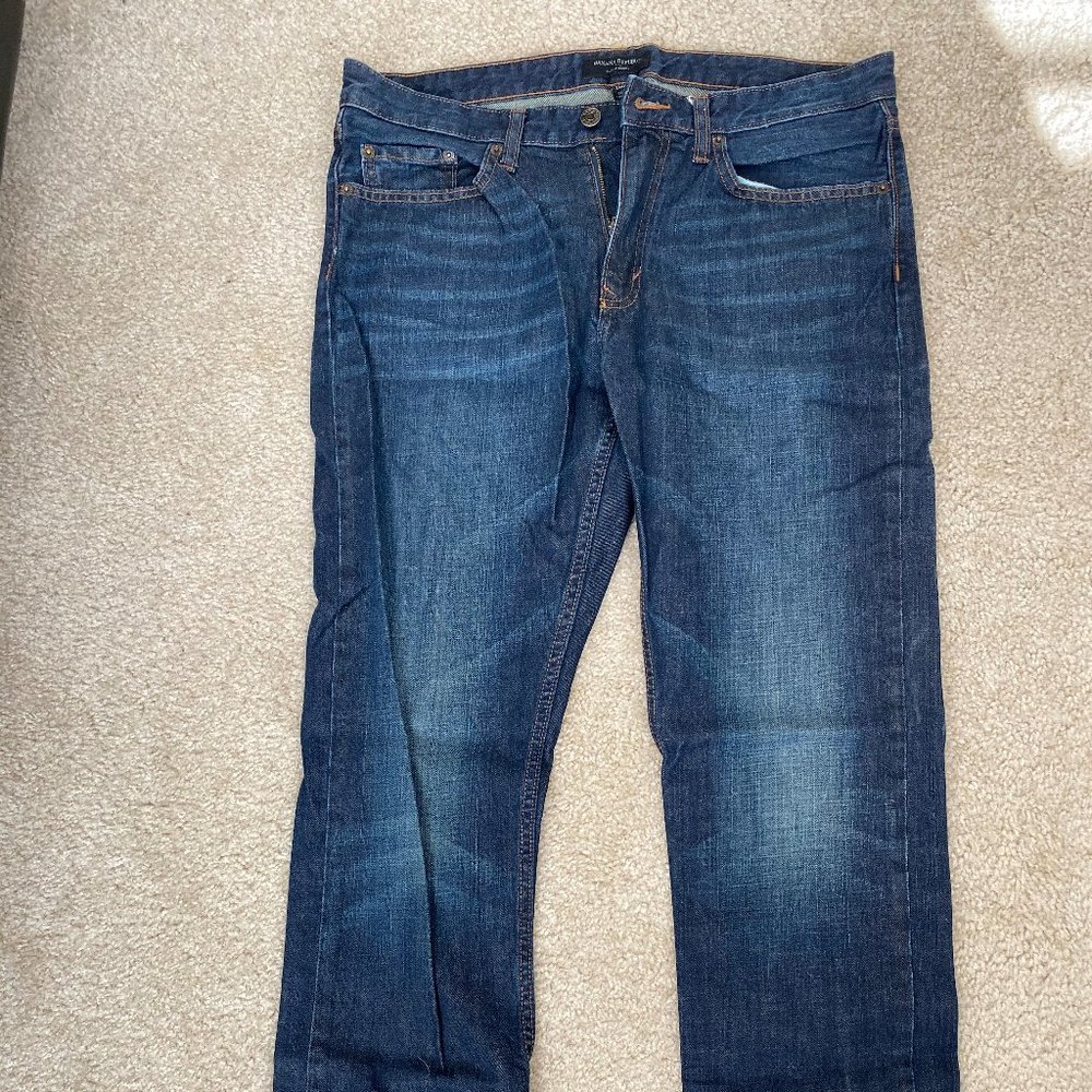 Men's Banana Republic Jeans 33x32 Slim Straight